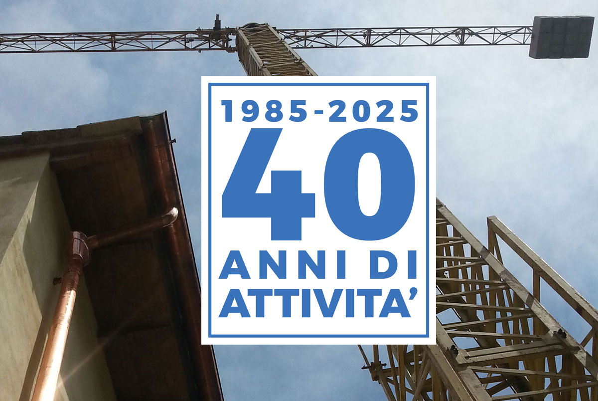1985-2025 40 anni di attività